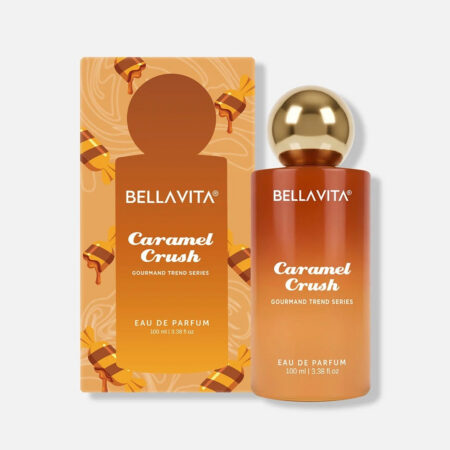 Bella Vita Caramel Crush Eau De Parfum | Sweet Gourmand | Unisex | Long Lasting | 100ml