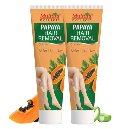 Multani Naturals Hair Removal Cream 60 ml -  Pack of 2