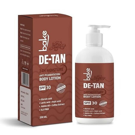 Bake De-Tan Anti Pigmentation Coffee Body Lotion - 200 ml