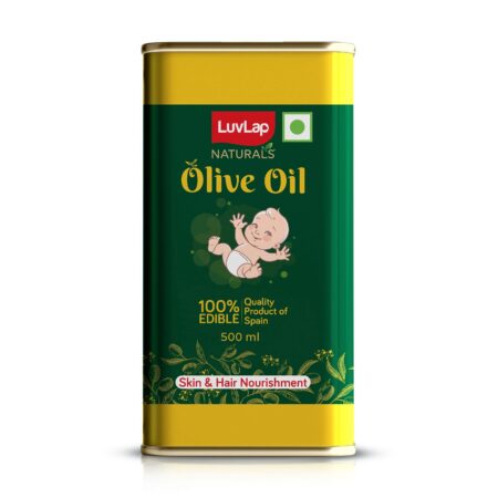 LuvLap Naturals Baby Body Massage Olive Oil - 500ml